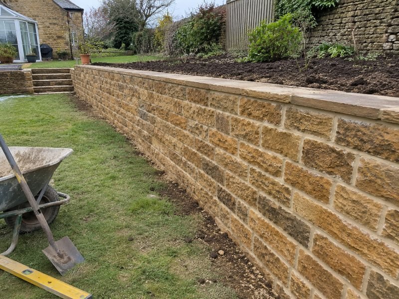 Retaining Walls project — Northampton, West Northamptonshire