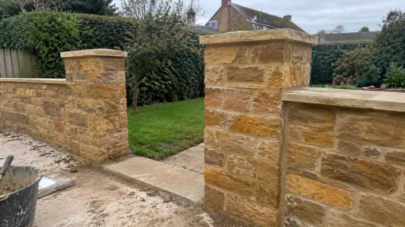 Stone Garden Entrance services in Northampton, West Northamptonshire