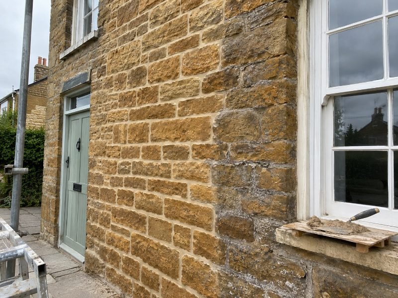 Stone Wall Repointing in Northampton